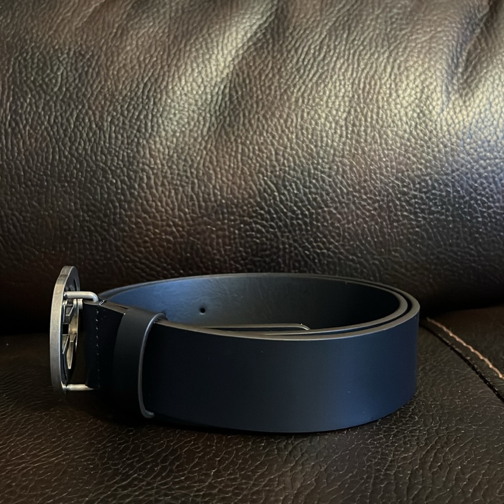 Gucci unisex Interlocking marmont GG leather logo buckle belt NEW - Picture 4 of 9